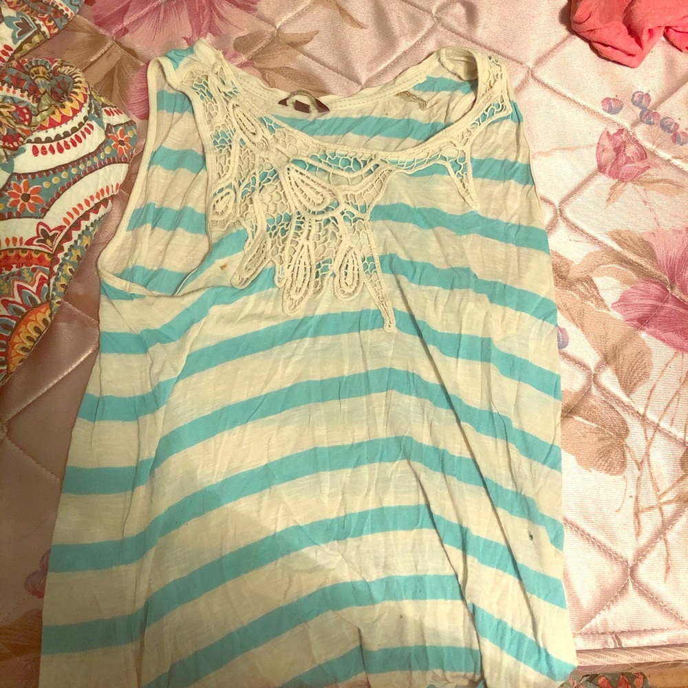 Stripped tank top